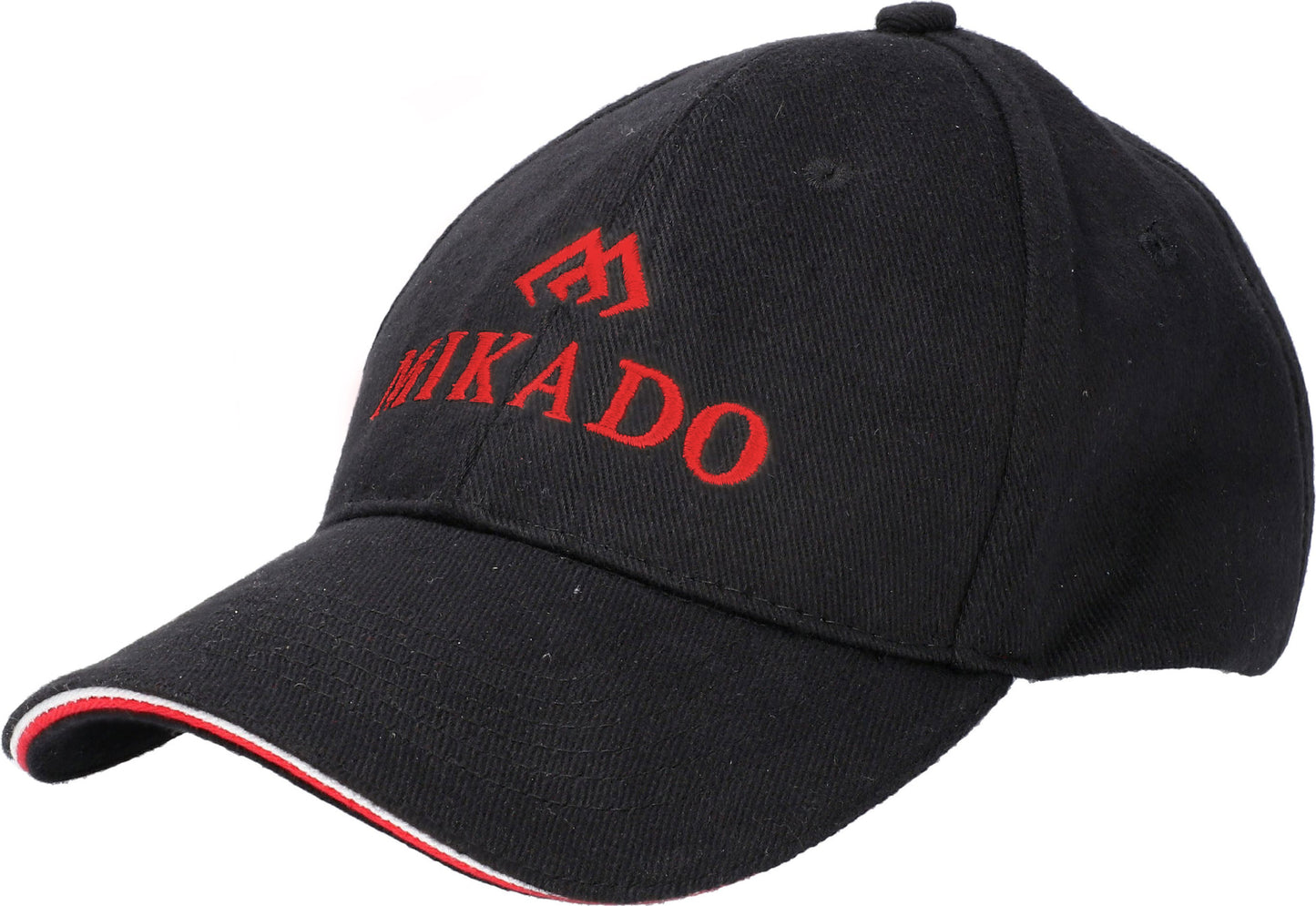 Mikado Baseball Kappe - UB018 - Schwarz - 1 Stk.