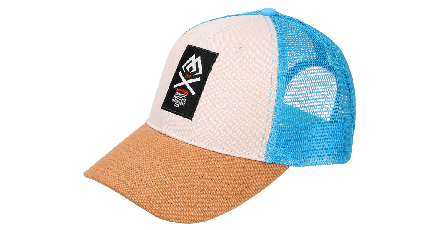Mikado Baseball Kappe - Trucker - Mikado Adventure - Blau - 1 Stk.