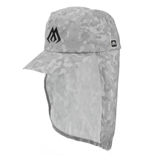 Mikado Baseballcap - Sunshield Mit Nackenschutz - Grau Camo - 1 Stk.