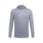 Mikado Long Sleeve – Angler-Hoodie Mit Integrierter Kapuze – Mit UV/UPF Filter – Grau – Größe M – 1 Stk.