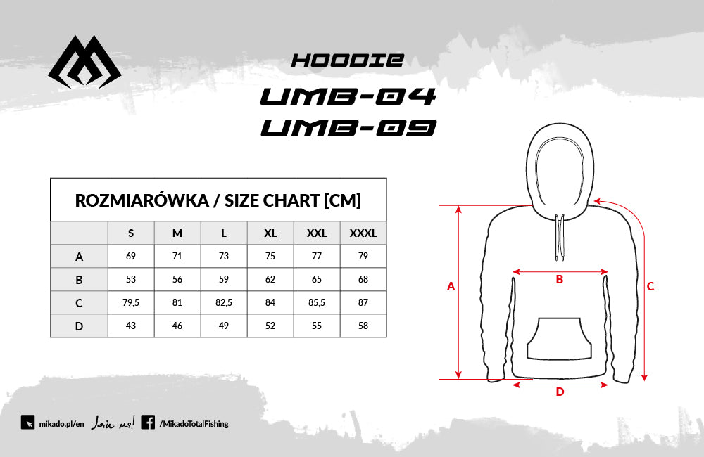 Mikado Kapuzenpullover - Cage Hoodie - Größe L - 1 Stk.