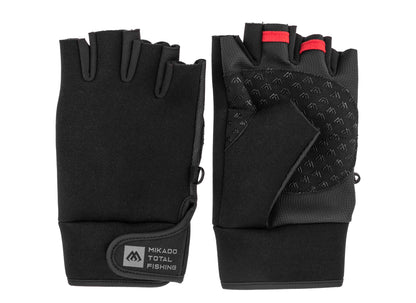 Mikado Handschuhe - Neopren Fingerlos Größe Xl - Schwarz - 1 Set