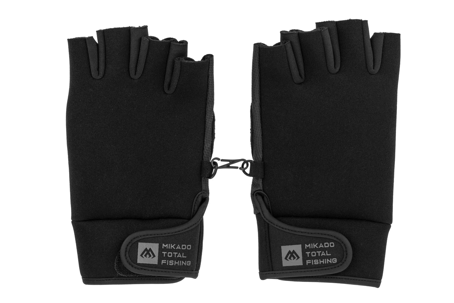 Mikado Handschuhe - Neopren Fingerlos Größe L - Schwarz - 1 Set