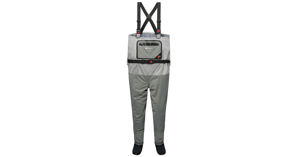 Mikado Wathosen - Atmungsaktiv Mit Neopren-Socken - Größe L - 1 Satz