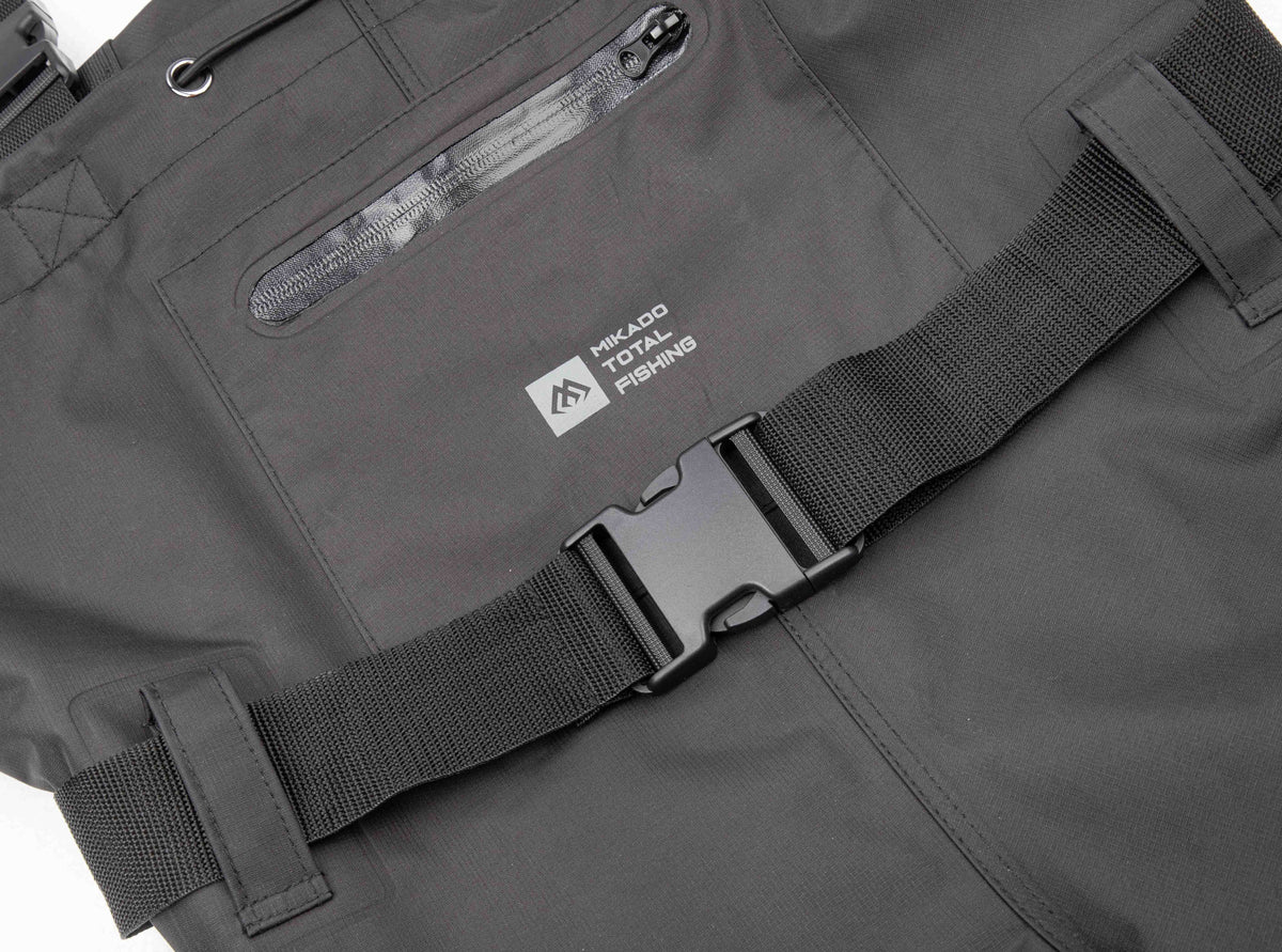 Mikado Wathose - Black Basic - UMS08 - Größe 43 - 1 Set.