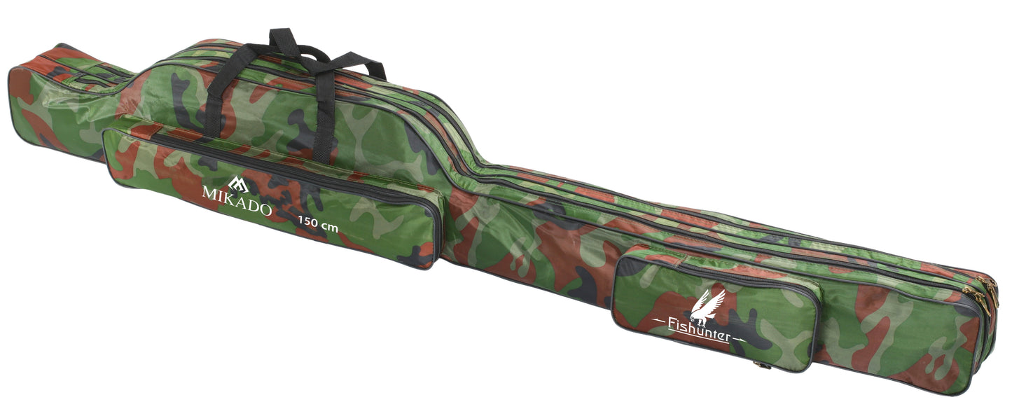 Mikado Rutenfutteral - 2 Fächer 80cm - Camouflage - 1 Stk.