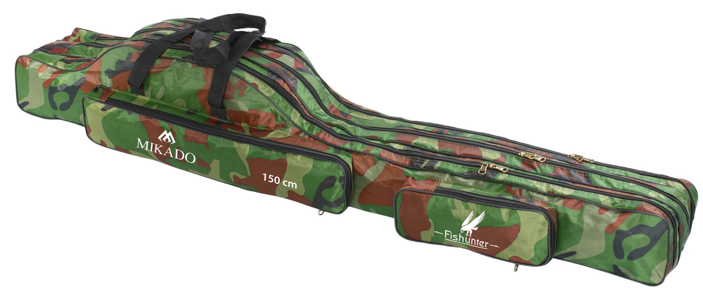Mikado Rutenfutteral - 3 Fächer 150cm - Camouflage - 1 Stk.