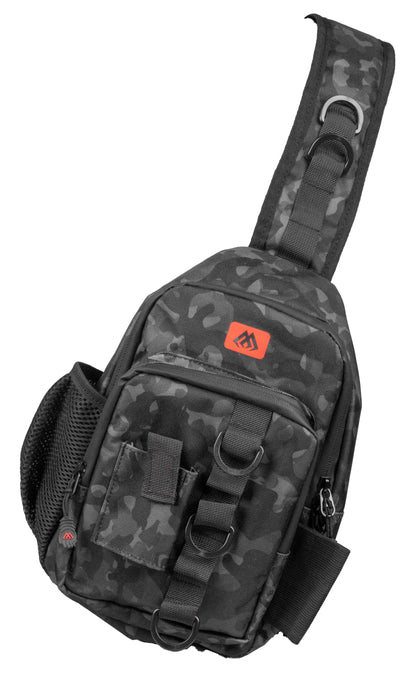 Mikado Rucksack - Sling Bag Small Black Camo (29x18x10 cm) - 1 Stk.
