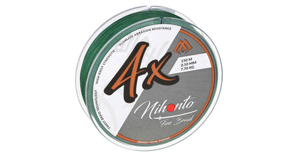 Mikado Geflochtene Schnüre - Nihonto Fine Braid - 0.23mm/20.2kg/150m - Grün - 1 Spule