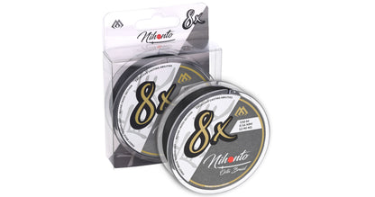 Mikado Geflochtene Schnüre - Nihonto Octa Braid - 0.08mm/5.15kg/150m - Schwarz - 1 Spule