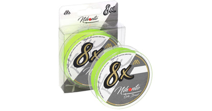 Mikado Geflochtene Schnüre - Nihonto Octa Braid - 0.30mm/29.9kg/150m - Fluo - 1 Spule
