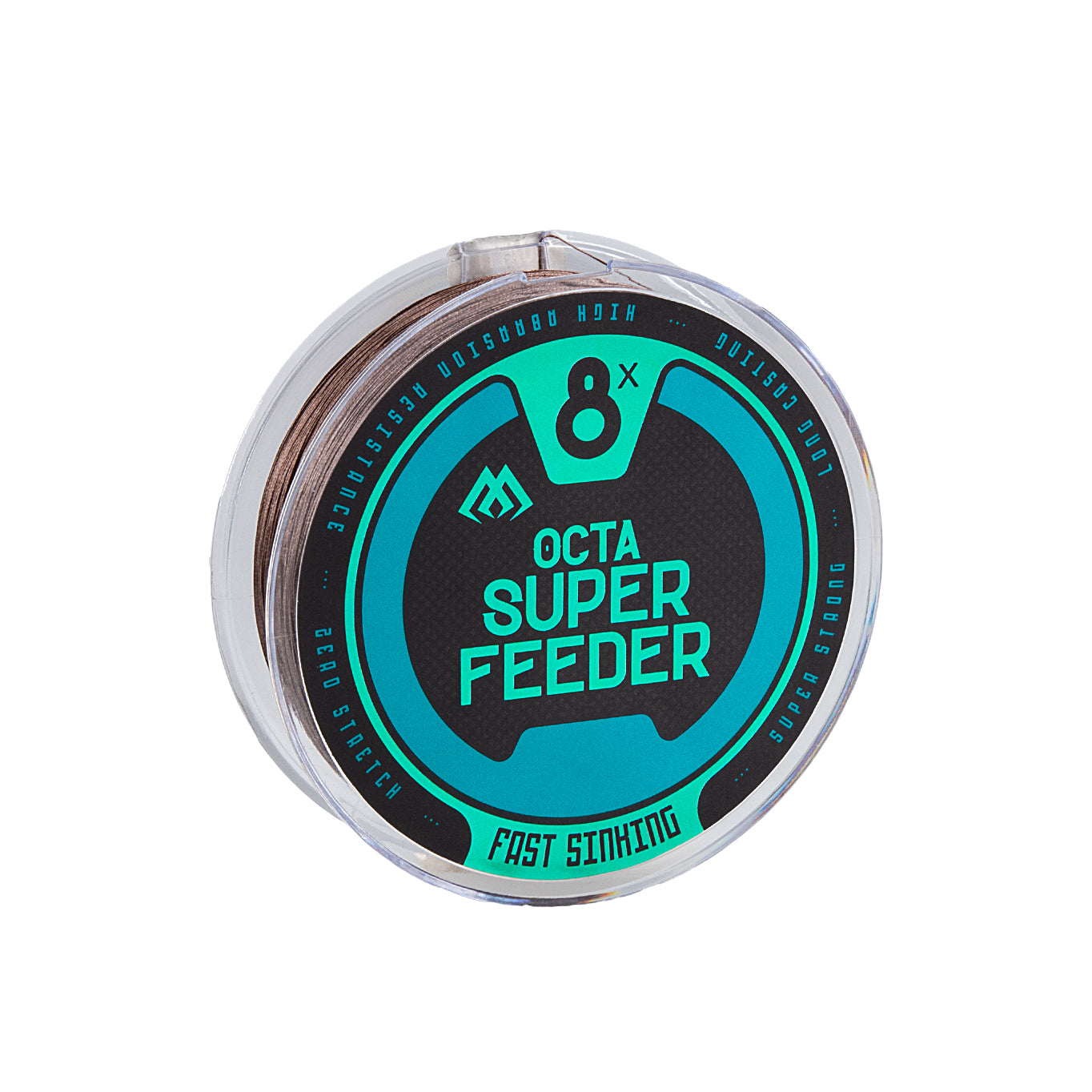 Mikado Geflochtene Schnüre -  Octa Super Feeder - Sinking - 0.16mm/13.10kg/150m - 1 Spule