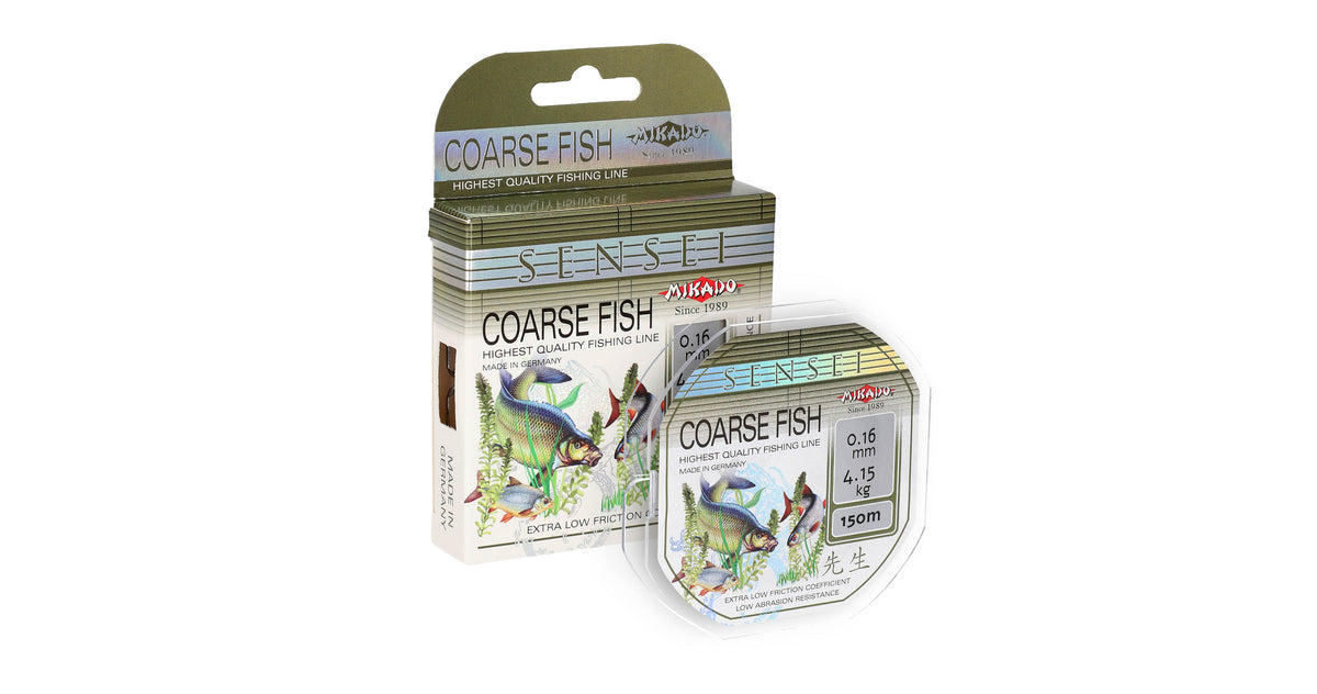 Mikado Schnur - Sensei Coarse Fish - 0.20mm/5.80kg/150m - 1 Spule