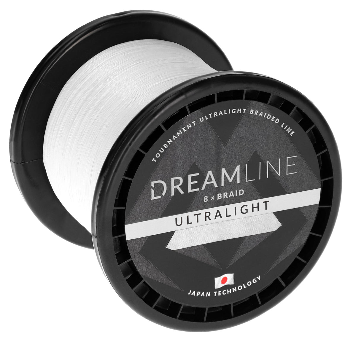 Mikado Geflochtene Schnüre - Dreamline Ultralight - 0.058mm/4.43kg/2100m - Weiss - 1 Spule