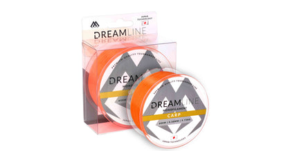 Mikado Schnur - Dreamline Carp - 0.30mm/9.73kg/300m - Fluo Orange - 1 Spule