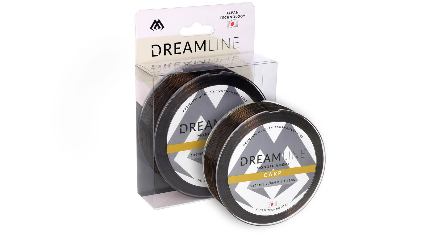 Mikado Schnur - Dreamline Carp - 0.30mm/9.73kg/1200m - Camouflage - 1 Spule