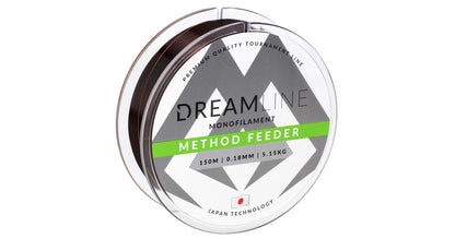 Mikado Schnur - Dreamline Method Feeder - 0.18mm/5.15kg/150m - Camouflage - 1 Spule