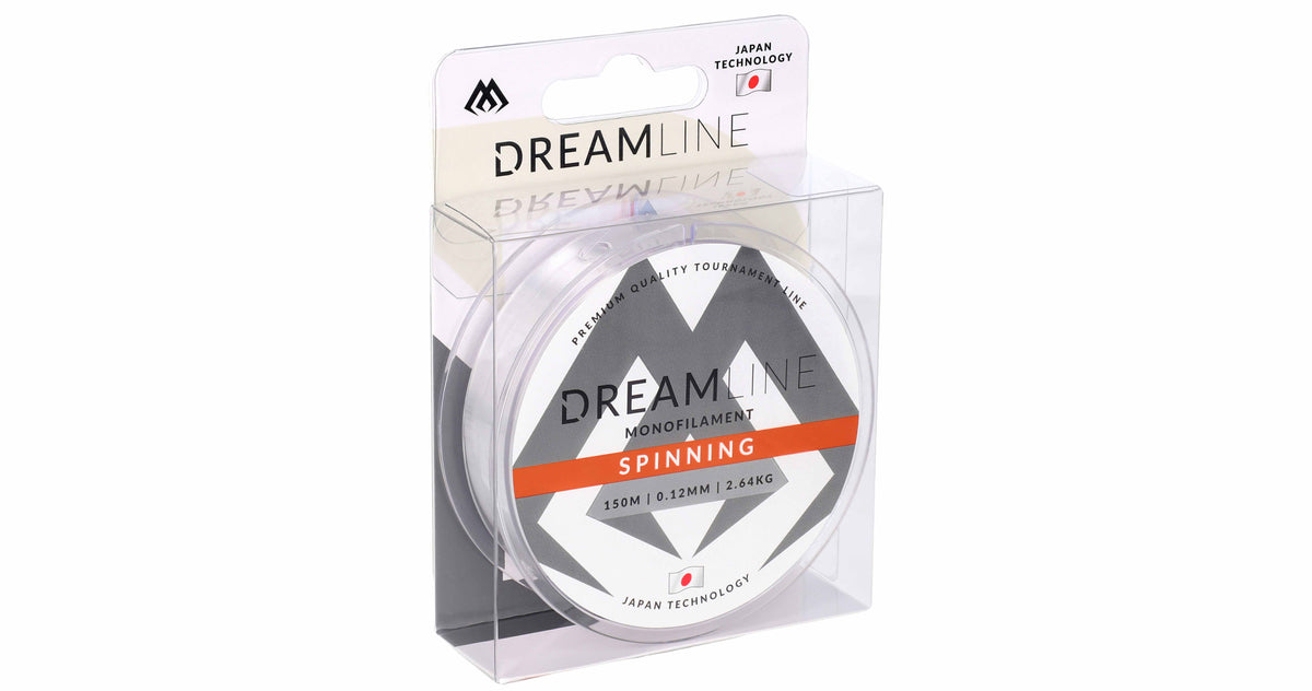 Mikado Schnur - Dreamline Spinning - 0.20mm/4.93kg/150m - Transparent - 1 Spule
