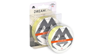 Mikado Schnur - Dreamline Spinning - 0.12mm/2.64kg/150m - Gelb - 1 Spule