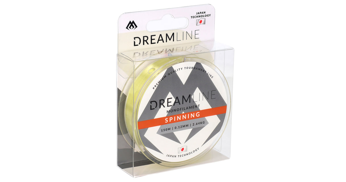 Mikado Schnur - Dreamline Spinning - 0.18mm/4.79kg/150m - Gelb - 1 Spule