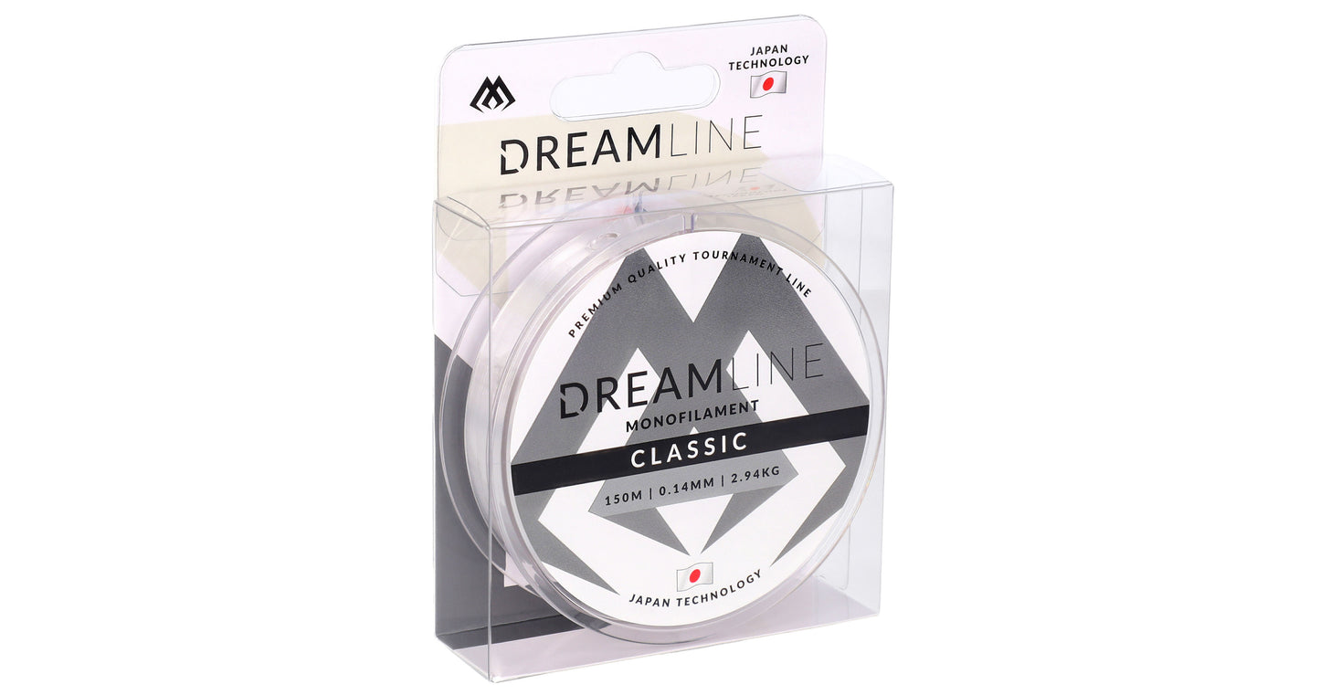Mikado Schnur - Dreamline Classic - 0.16mm/3.64kg/150m - Transparent - 1 Spule