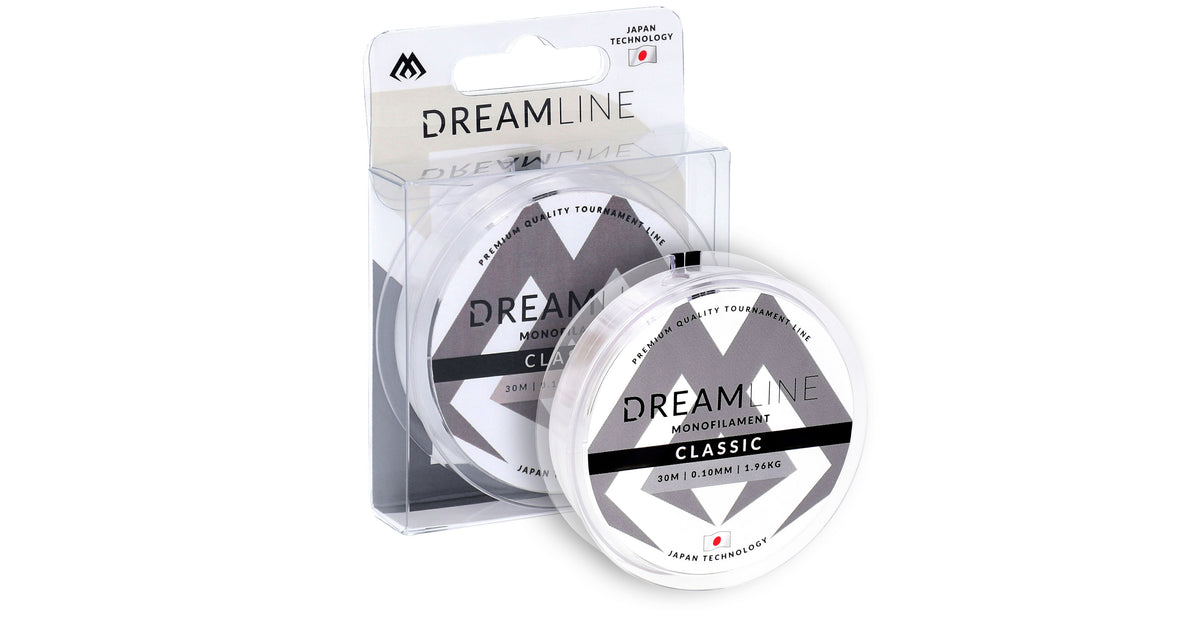Mikado Schnur - Dreamline Classic - 0.10mm/1.96kg/30m - Transparent - 1 Spule