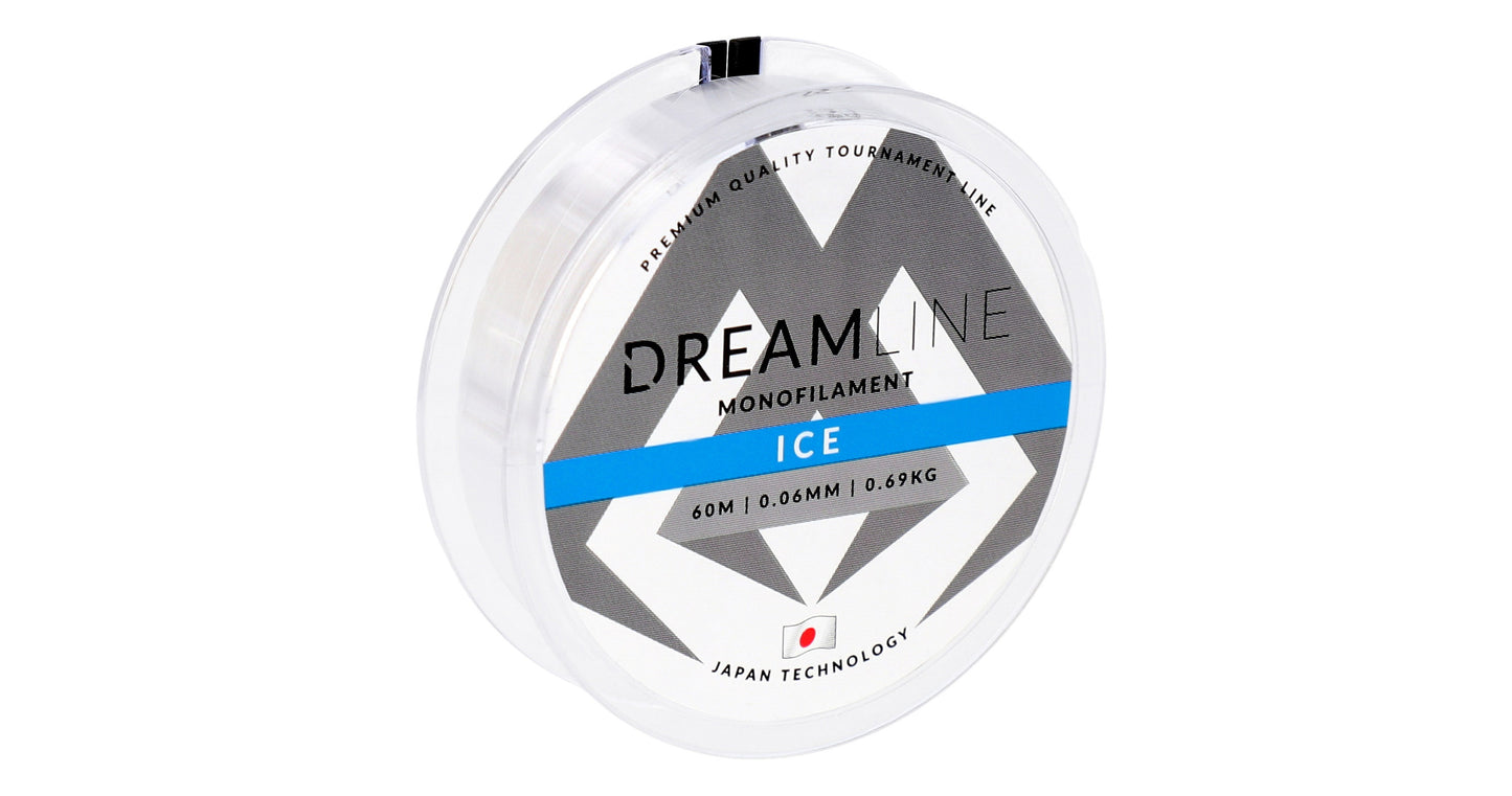 Mikado Schnur - Dreamline Ice - 0.07mm/0.81kg/60m - Transparent - 1 Spule
