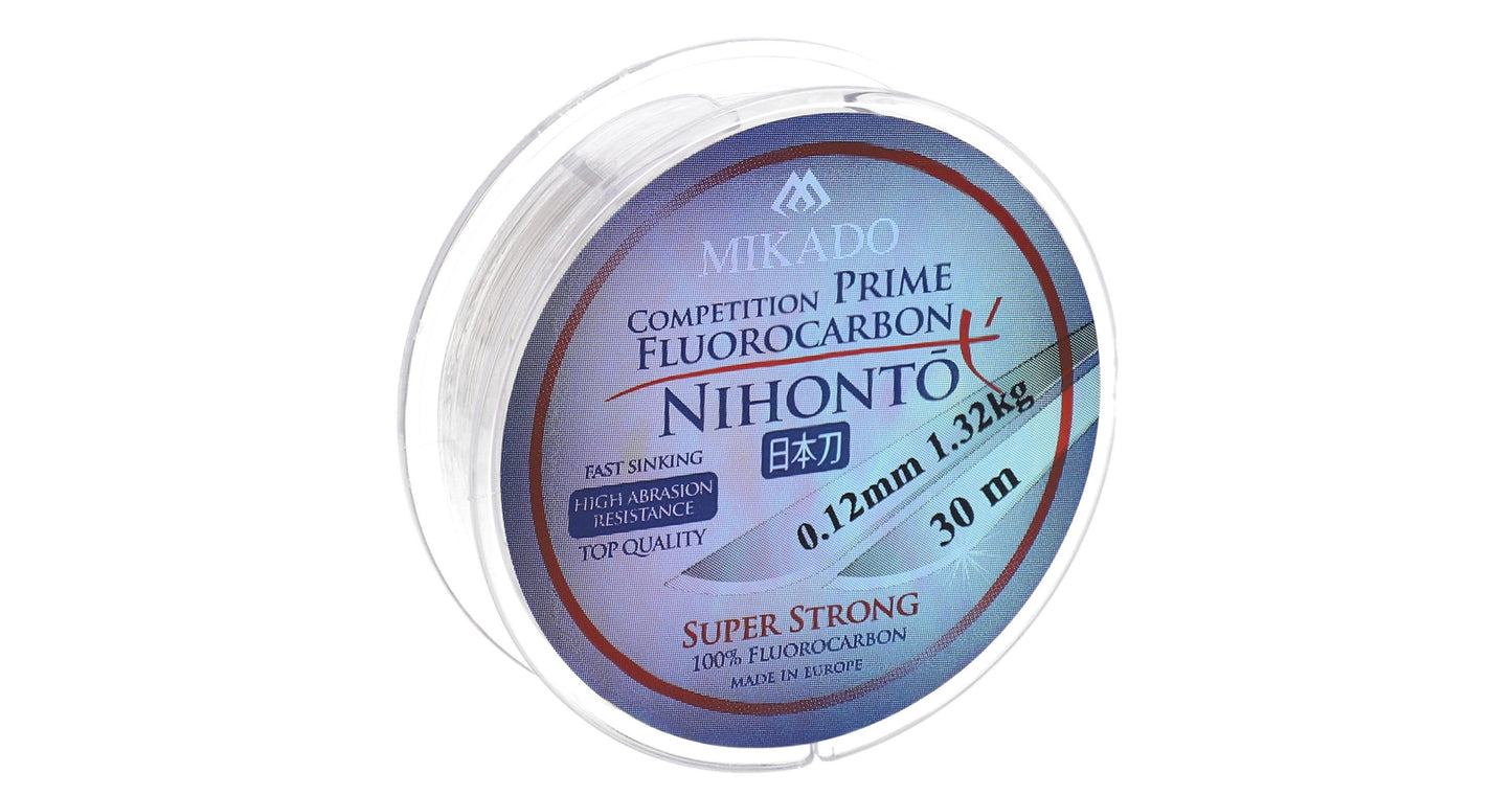 Mikado Schnur - Fluorocarbon Prime - 0.14mm/1.45kg/30m - 1 Spule