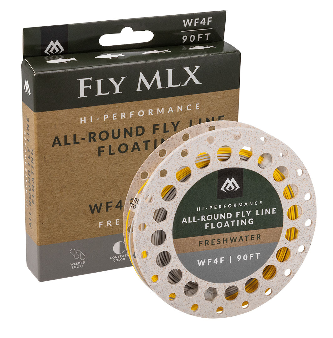Mikado Fliegenschnur - Fly Mlx Hi-Performance WF4F/90ft - Schwimmend - 1 Spule