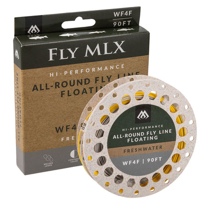 Mikado Fliegenschnur - Fly Mlx Hi-Performance WF4F/90ft - Schwimmend - 1 Spule