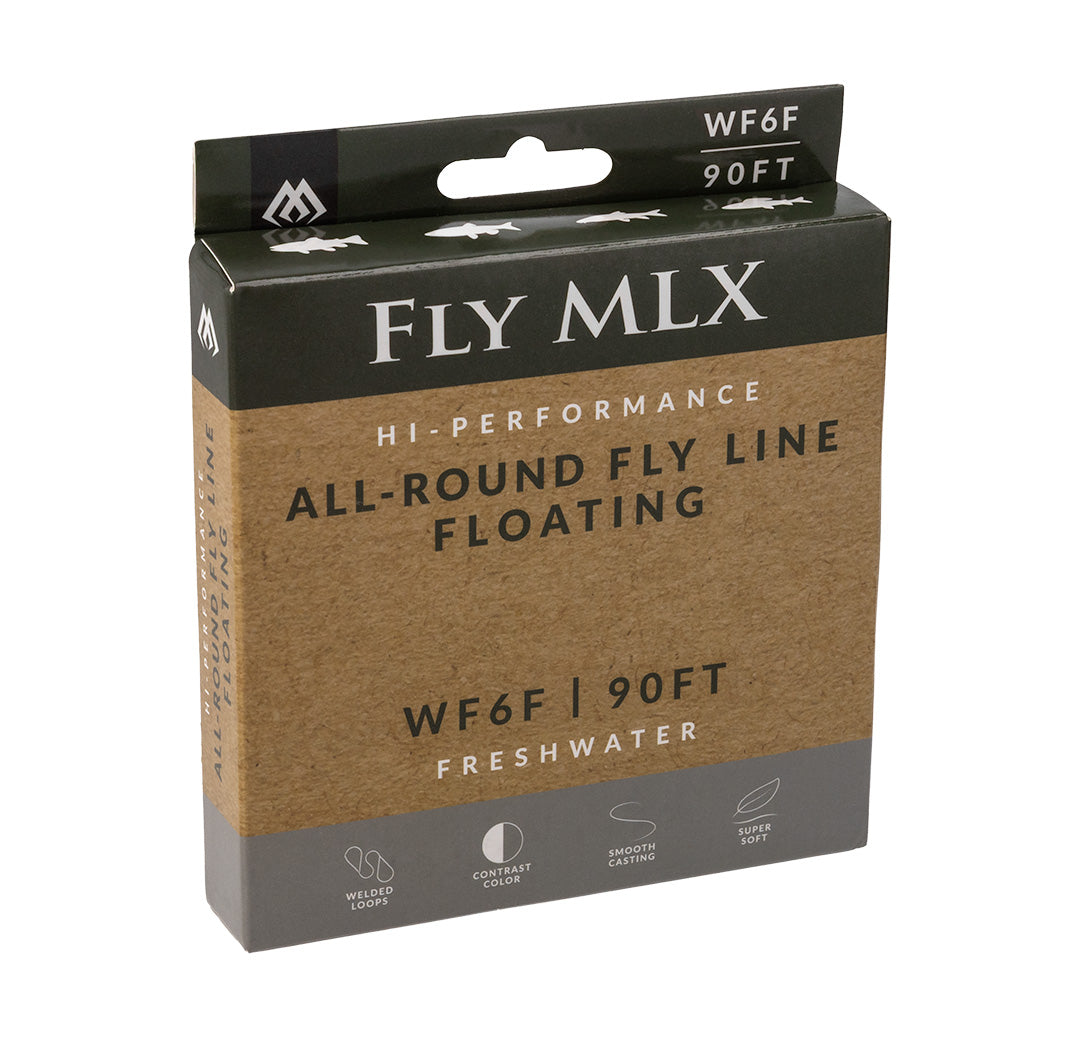 Mikado Fliegenschnur - Fly Mlx Hi-Performance WF6F/90ft - Schwimmend - 1 Spule