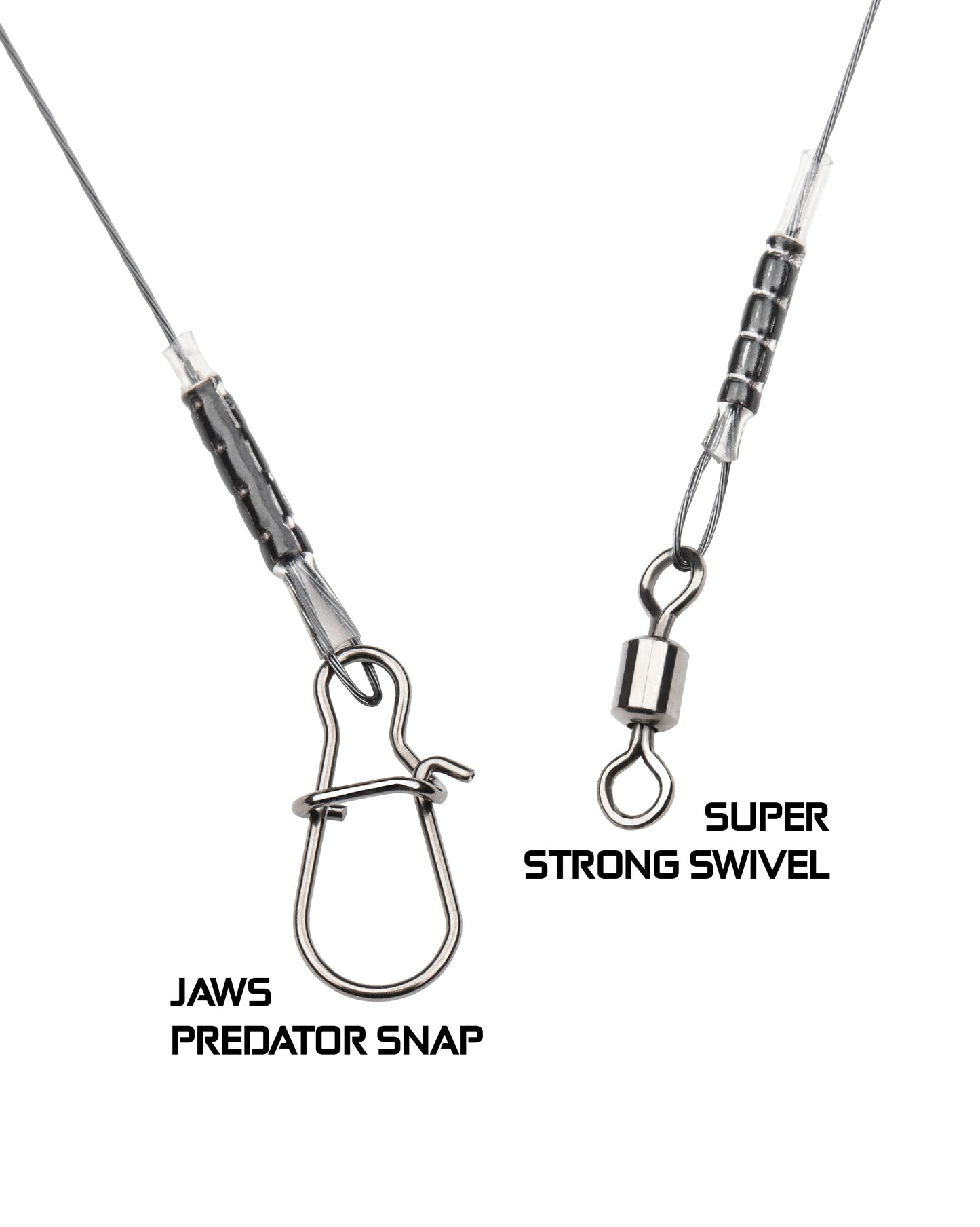 Mikado Leader - Dream Leader - Titanium 1x7 30cm/10LB/4.5kg - 2pcs