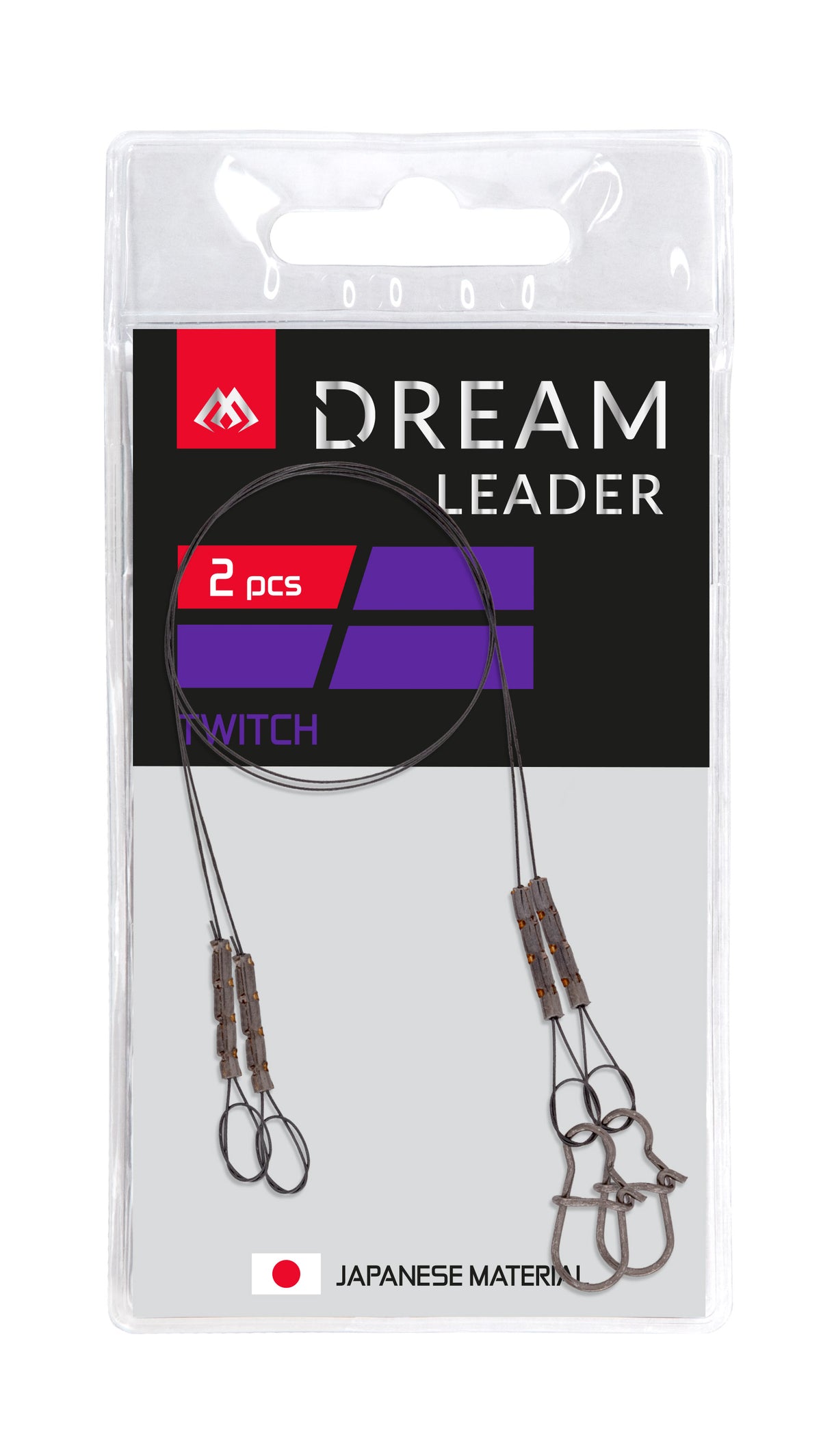 Mikado Leader - Dream Leader - Twitch 30cm/26LB/12kg - 2 Stk.