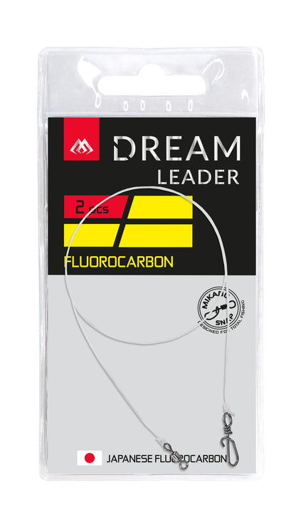 Mikado Leader - Dream Leader - Fluorocarbon 25cm/11LB/5,2kg - 2 Stk.