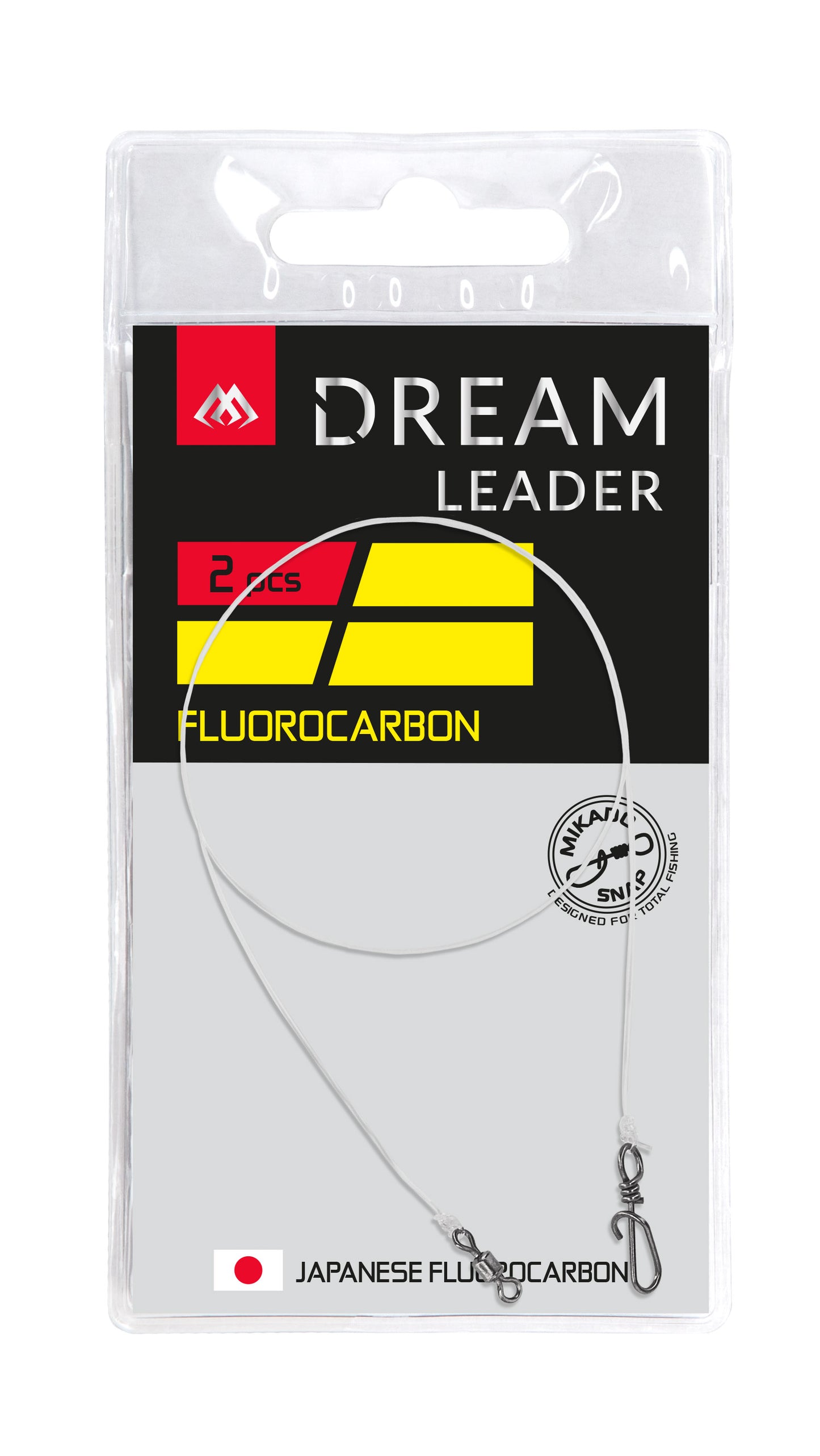 Mikado Leader - Dream Leader - Fluorocarbon 30cm/11LB/5,2kg - 2 Stk.