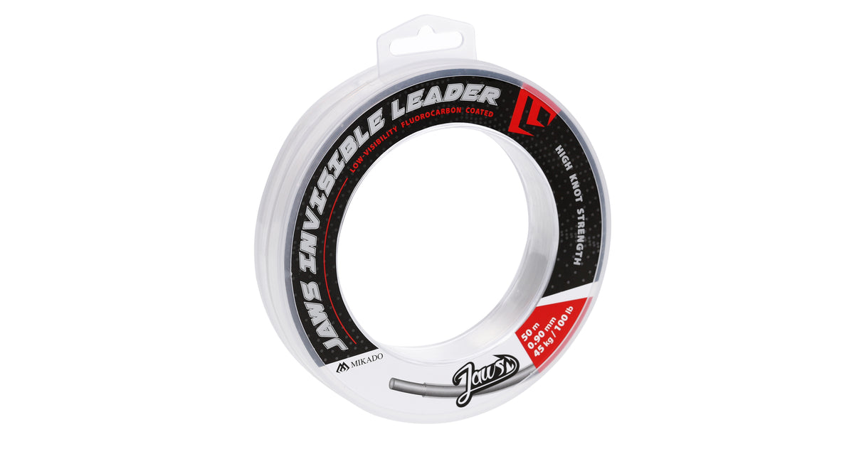 Mikado Vorfachmaterial - Jaws Invisible Leader 0.60mm/50m/20kg - 1 Stk.