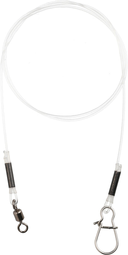 Mikado Fluorocarbon Leader - Jaws Medium 25cm/12kg - 2 Stk.