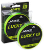 Mikado Geflochtene Schnürea - Jaws Lucky 13 - 0.16mm/13.0kg/150m - Fluo Zielona - 1 Spule