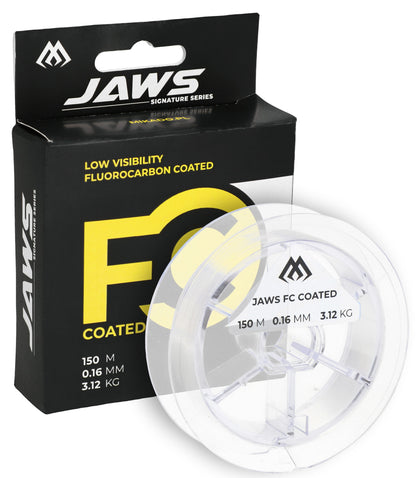 Mikado Schnur - Jaws Fc Coated 0.16mm/3.12kg/150m Transparent - 1 Stk.