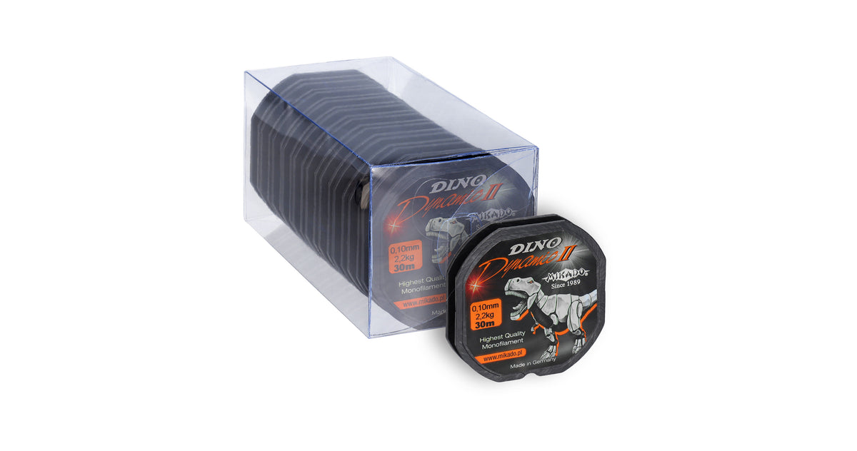 Mikado Schnur - Dino Dynamic Ii - 0.20mm/5.60kg/30m - 10 Spulen