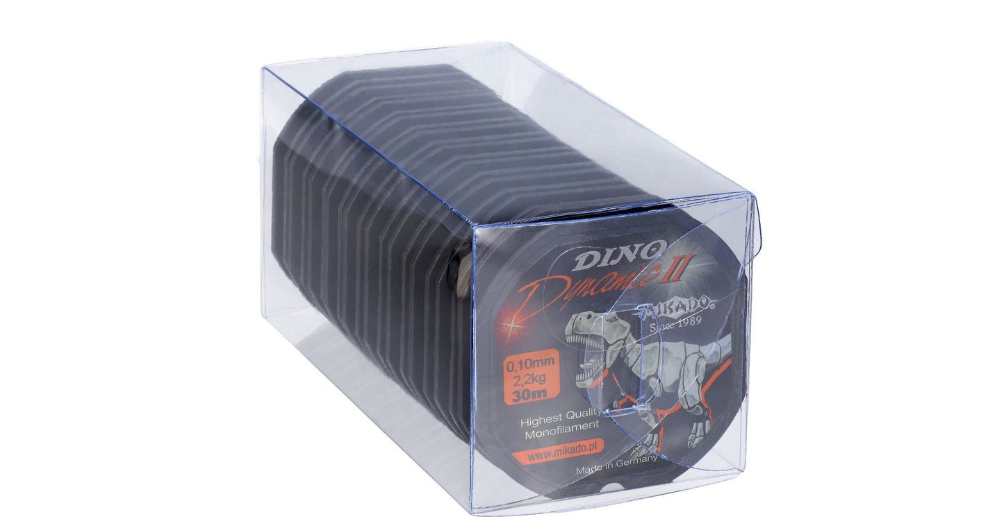 Mikado Schnur - Dino Dynamic Ii - 0.12mm/2.90kg/30m - 10 Spulen