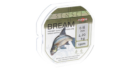 Mikado Schnur - Sensei Bream - 0.30mm/10.95kg/150m - 1 Spule