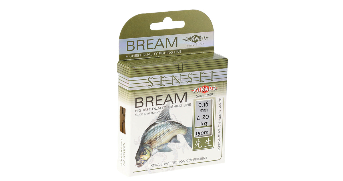 Mikado Schnur - Sensei Bream - 0.30mm/10.95kg/150m - 1 Spule