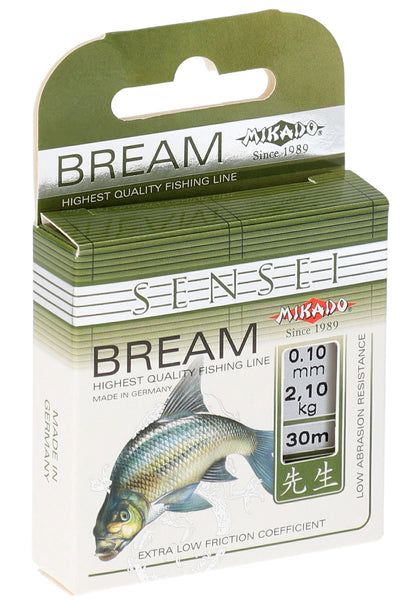 Mikado Schnur - Sensei Bream - 0.20mm/5.90kg/30m - 1 Spule