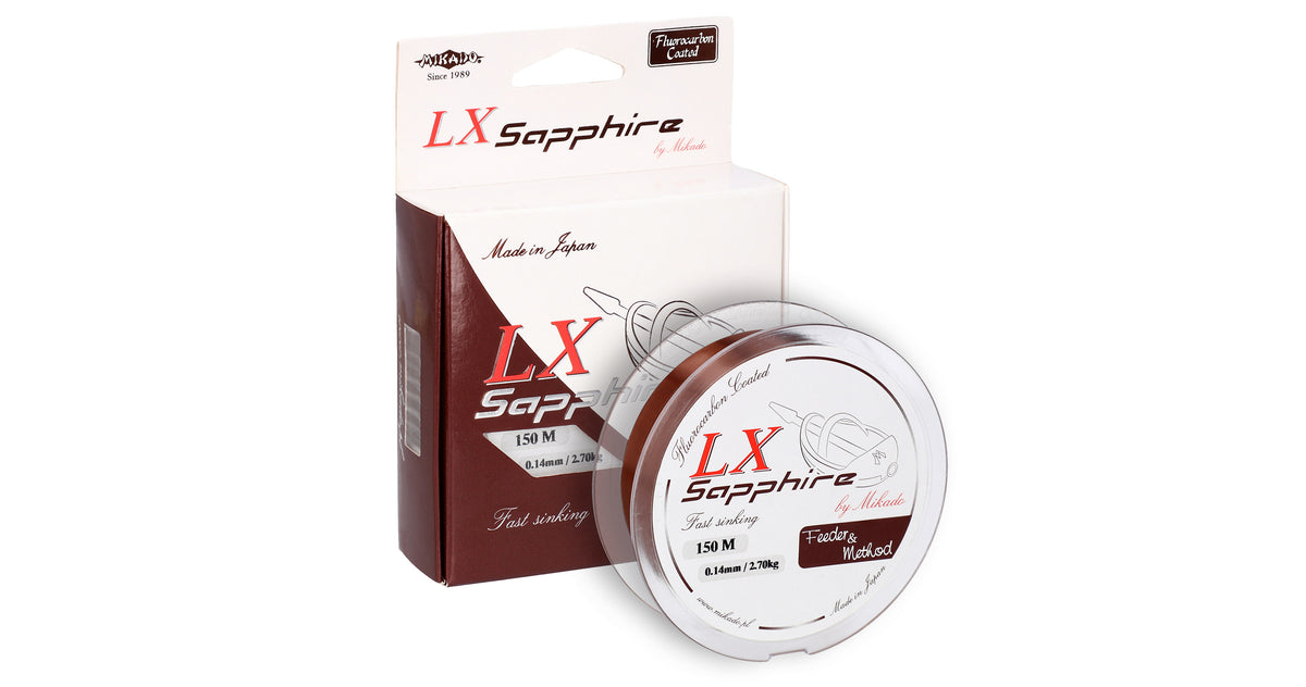 Mikado Schnur - Lx Sapphire Feeder & Method - 0.14mm/2.70kg/150m - 1 Spule