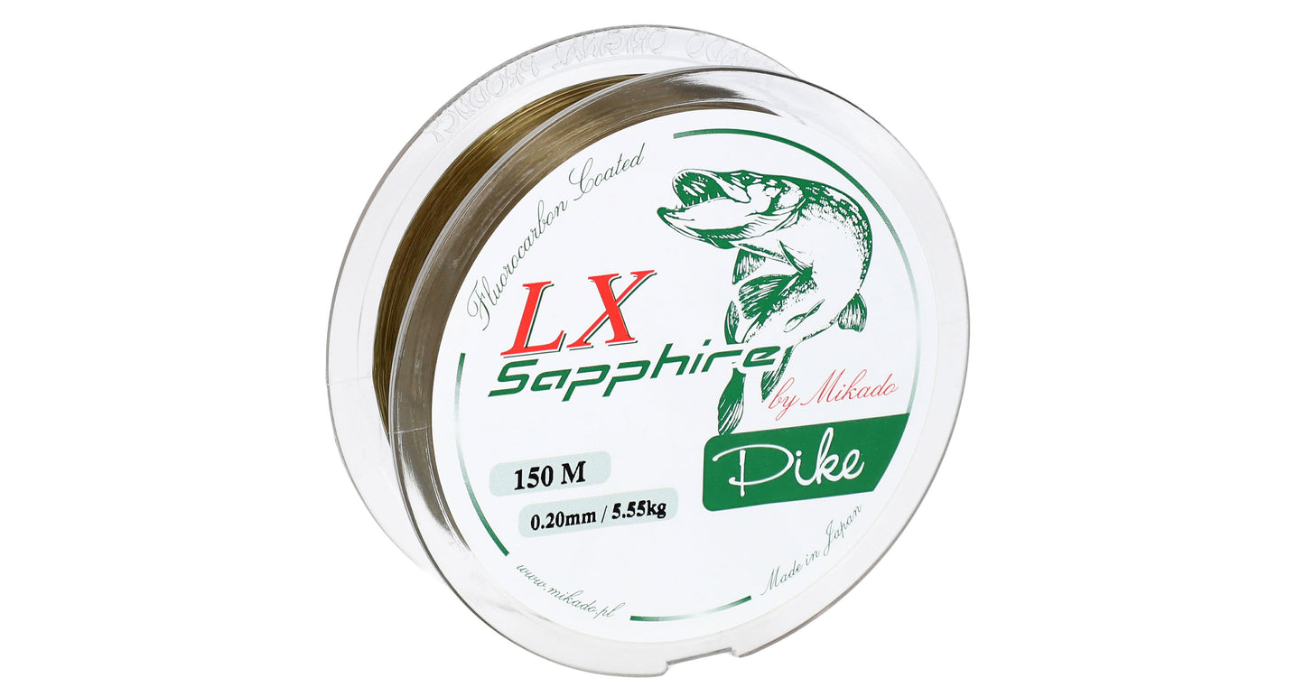 Mikado Schnur - Lx Sapphire Pike - 0.32mm/15.60kg/150m - 1 Spule