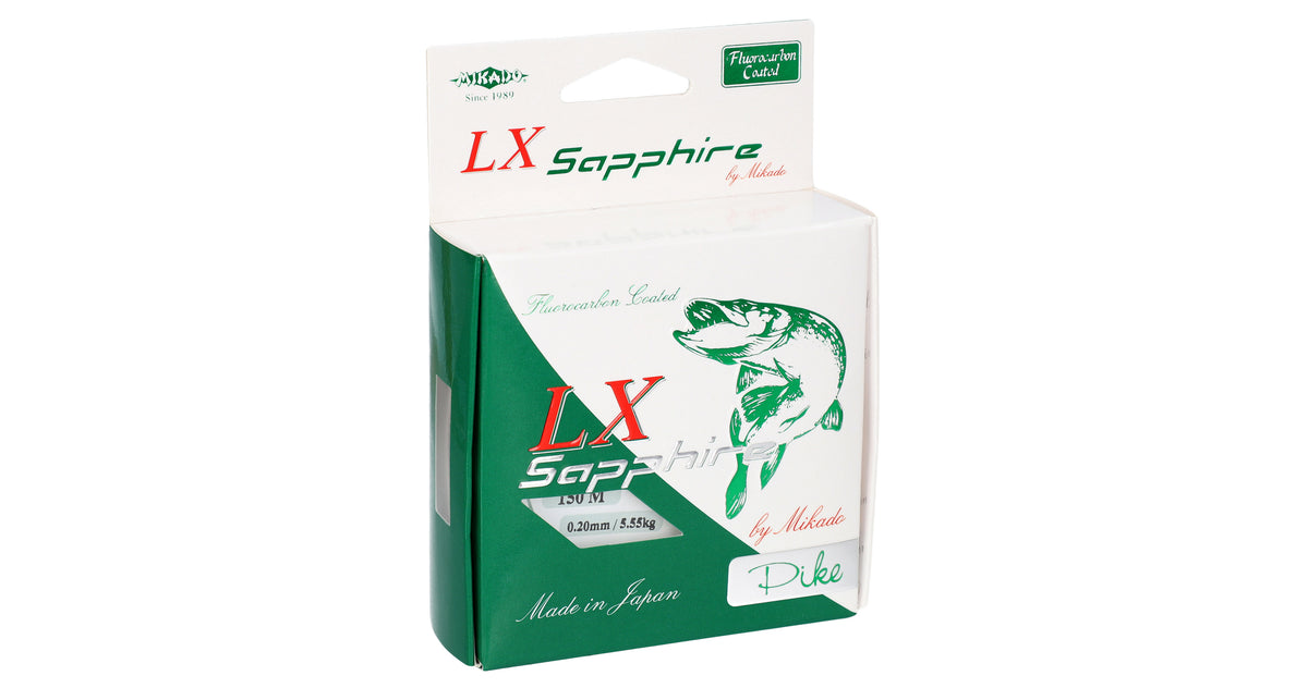 Mikado Schnur - Lx Sapphire Pike - 0.20mm/5.50kg/150m - 1 Spule