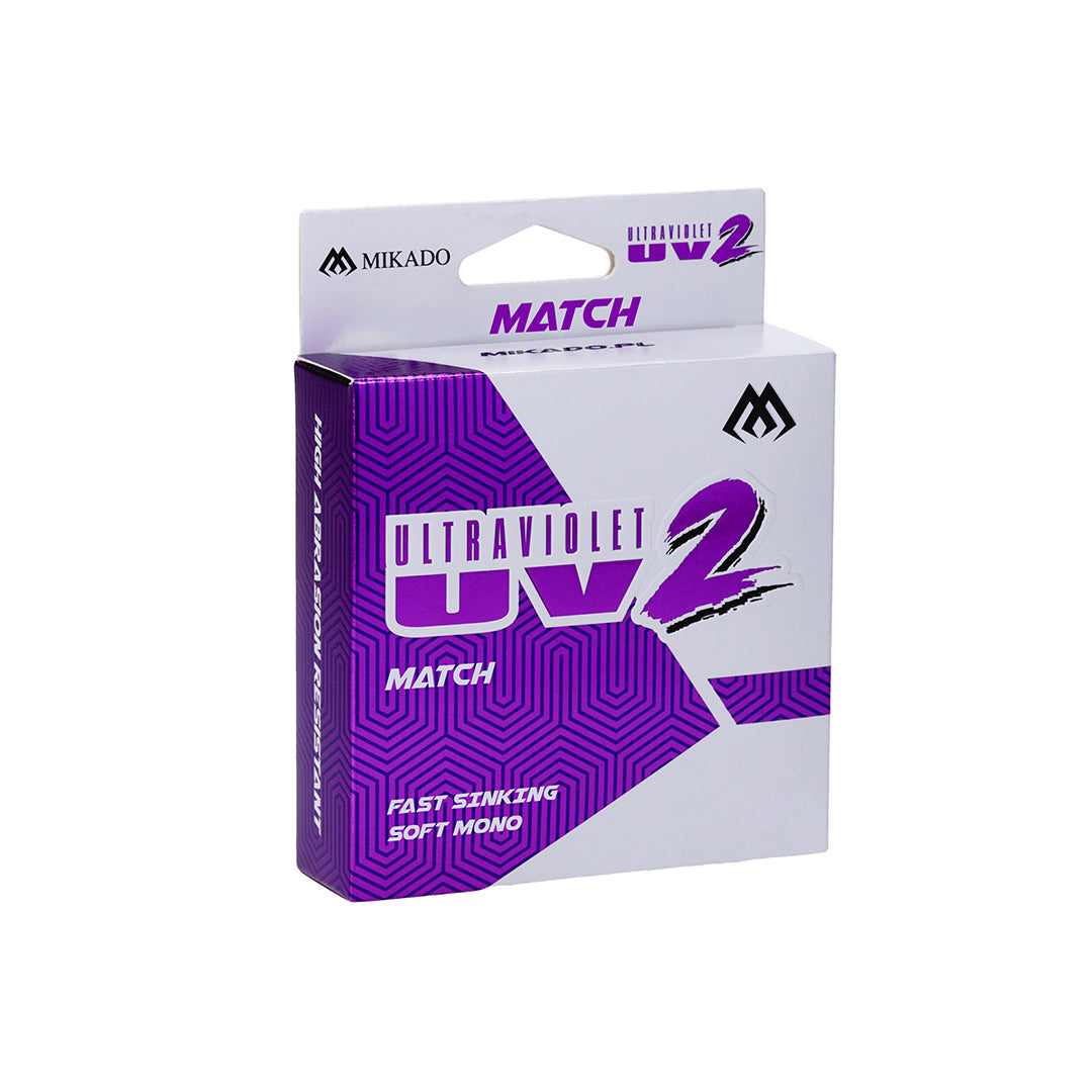 Mikado Schnur - Ultraviolet Ii Match - 0.18mm/5.05kg/150m - 1 Stk.