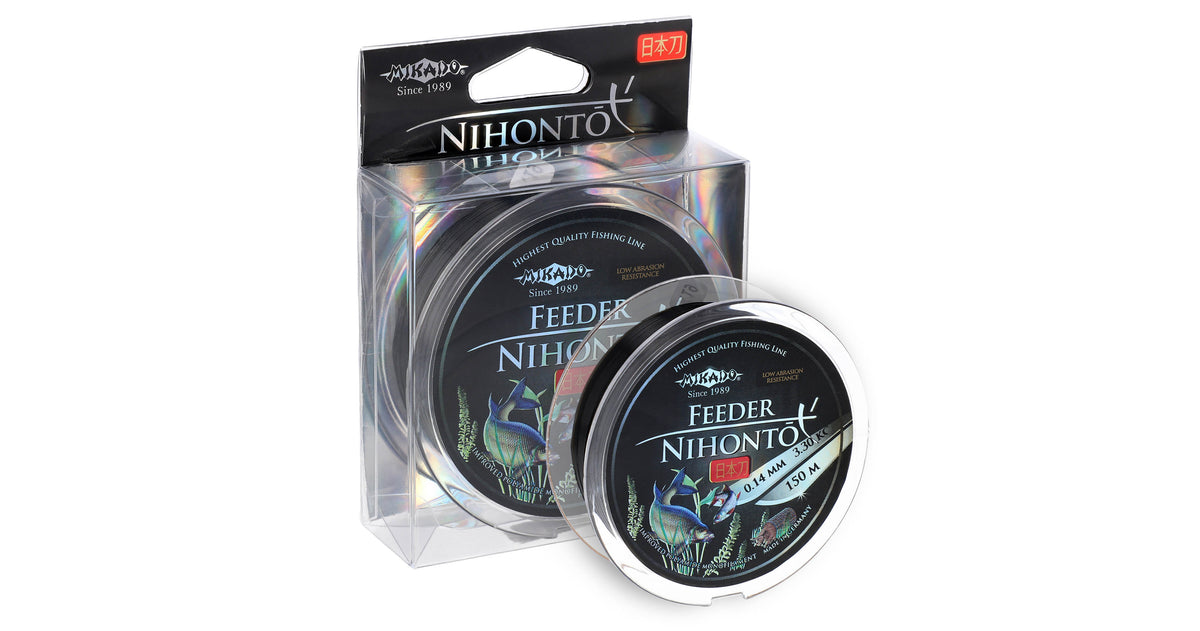 Mikado Schnur - Nihonto Feeder - 0.16mm/4.20kg/150m - 1 Spule