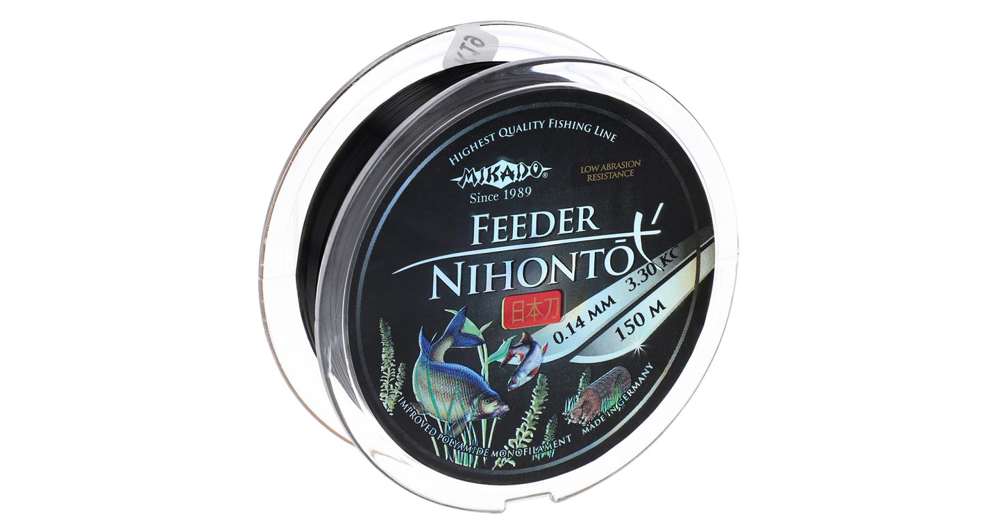 Mikado Schnur - Nihonto Feeder - 0.16mm/4.20kg/150m - 1 Spule